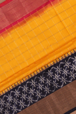 Image of Pochampally Ikat Silk Saree