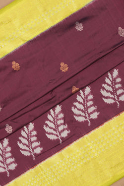 Image of Pochampally Ikat Silk Saree