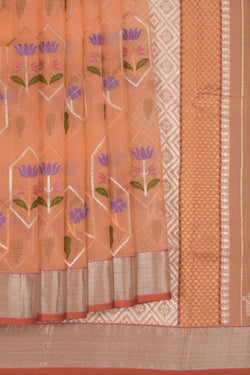 Image of Kota Peach Saree