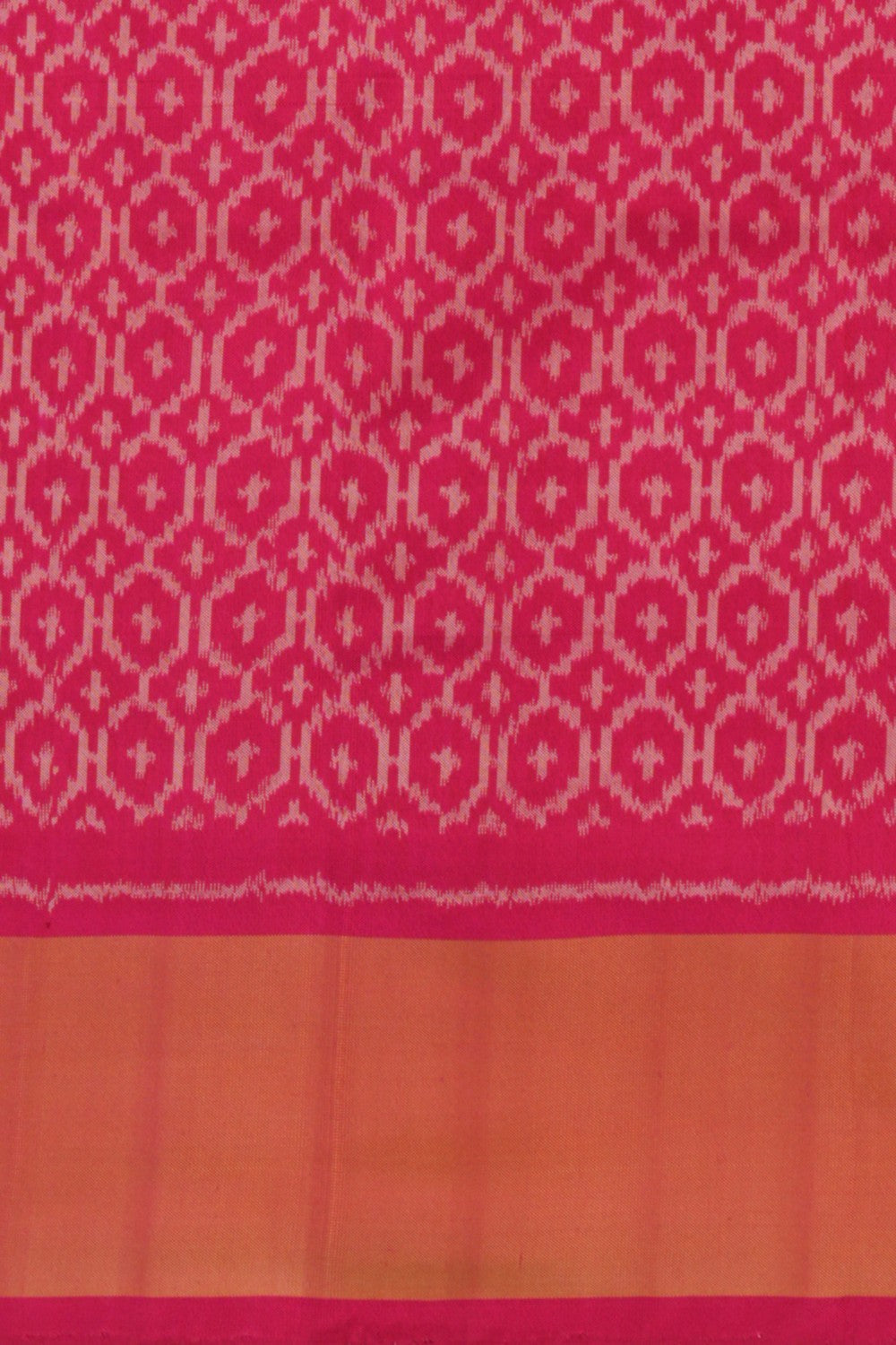 Pochampally Ikat Silk Purple Saree