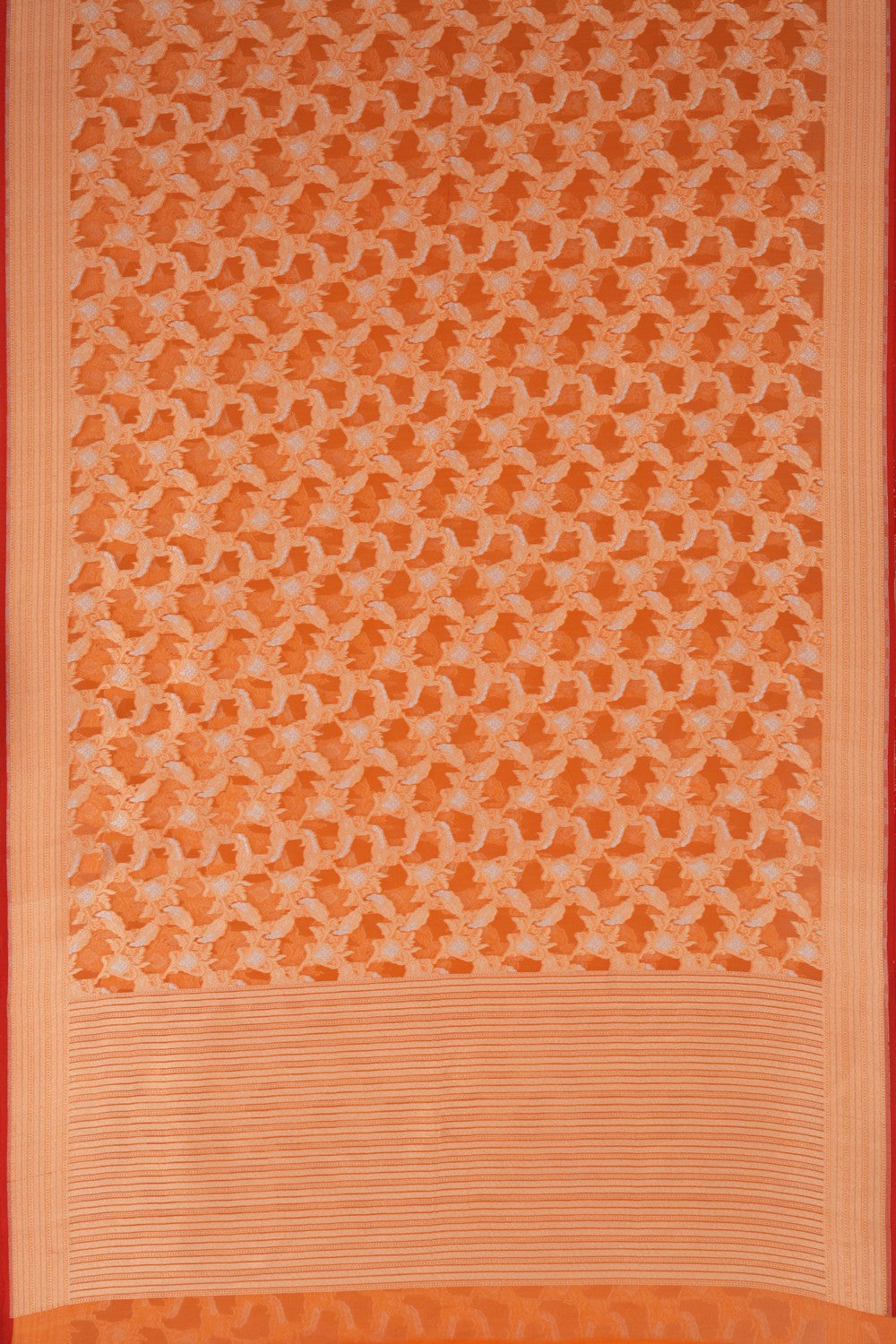 Image of Kora Silk Mustard Saree