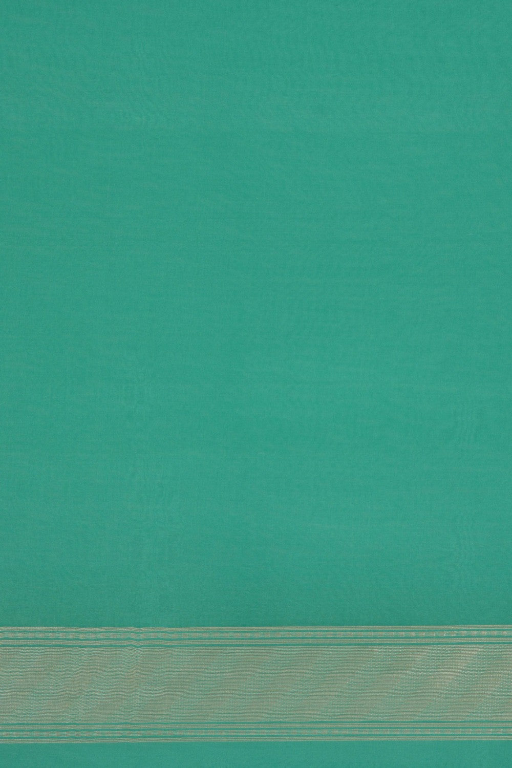 Image of Kora Silk Aqua Green Saree