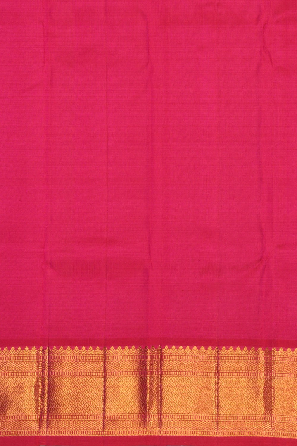 Kanchipuram Silk Brocade Pink Saree