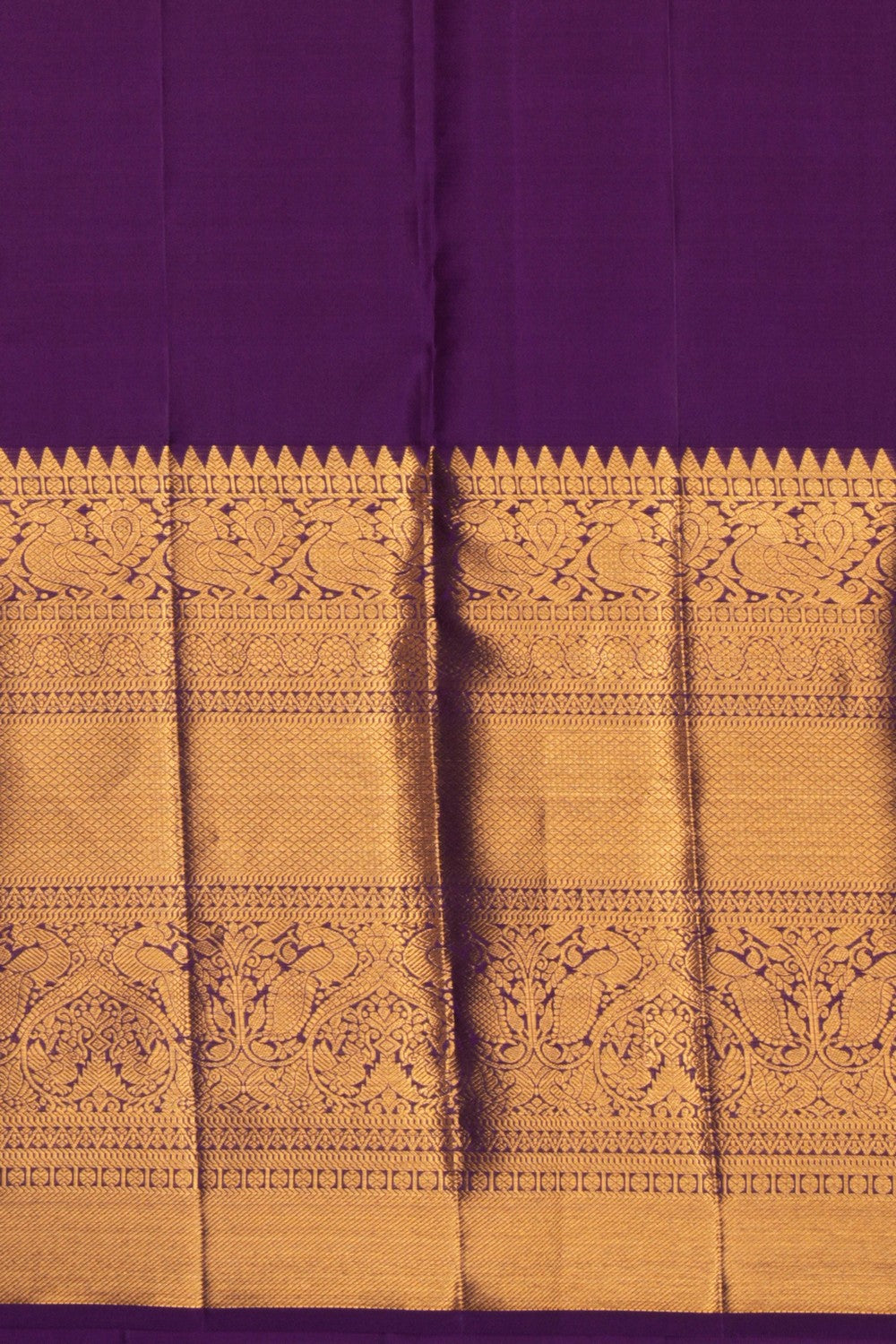 Kanchipattu Brocade Orange Saree