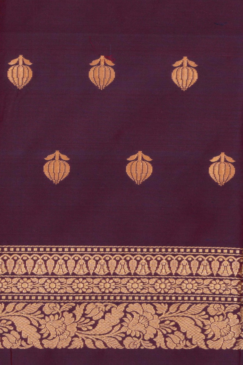 Banarasi Katan Silk Blue Saree