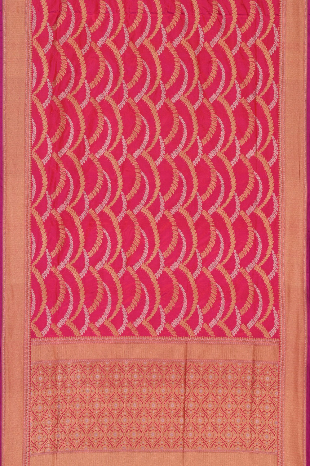 Banarasi Katan Silk Pink Saree