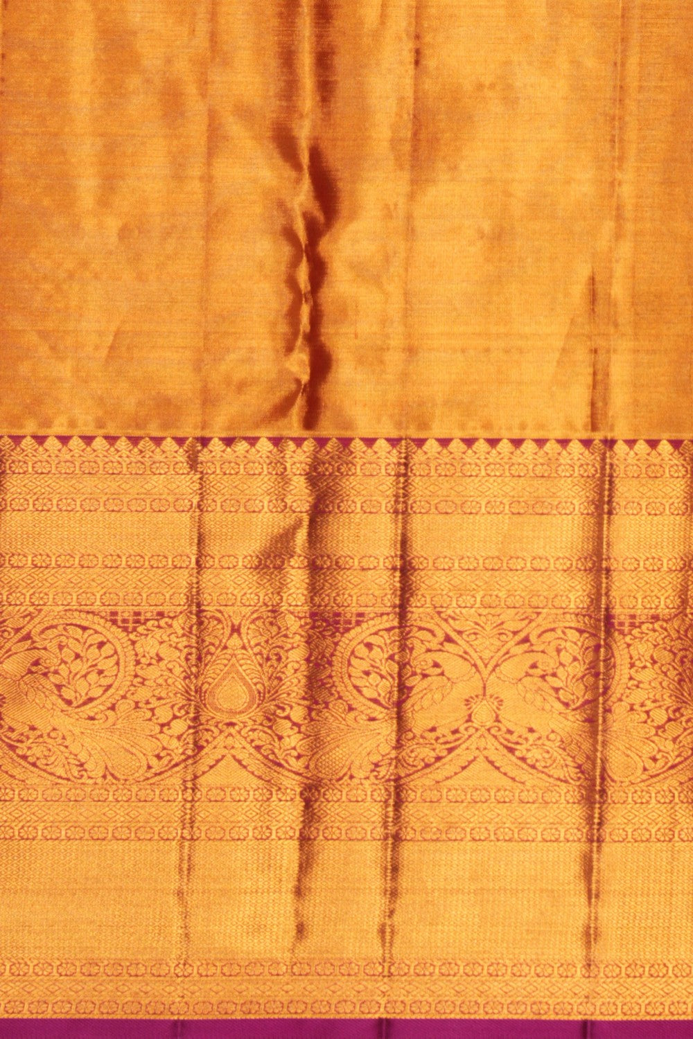 Kanchipattu Gold Tissue Brocade Saree