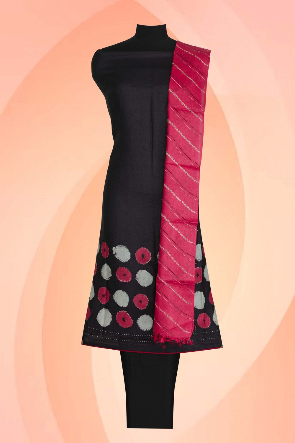 Image of Unstitched Suit Set Fabric (3 Pcs Set)