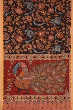 Image of Kalamkari Printed Saree