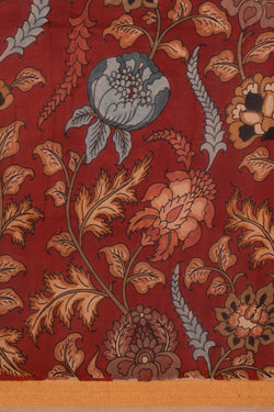 Image of Kalamkari Printed Saree