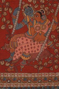 Image of Kalamkari Printed Saree