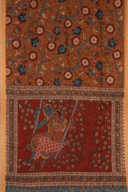 Image of Kalamkari Printed Saree