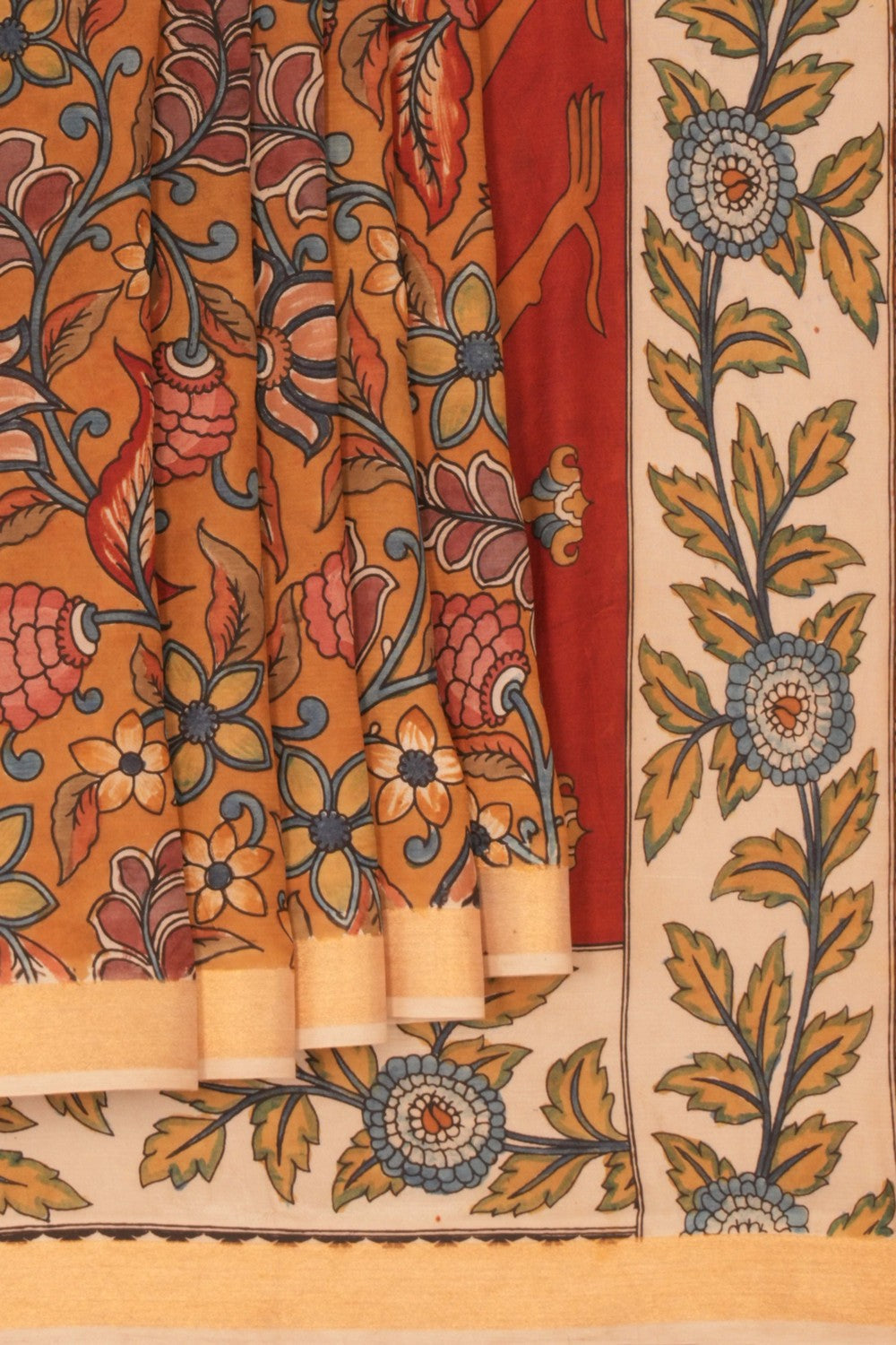 Kalamkari Printed Saree