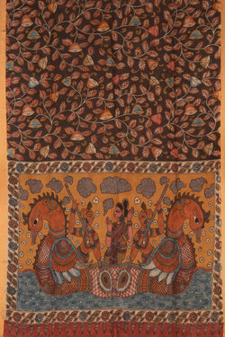 Image of Kalamkari Printed Saree