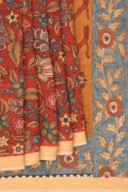 Image of Kalamkari Printed Saree