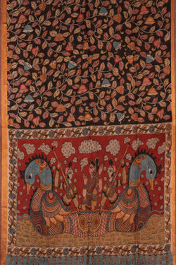 Image of Kalamkari Printed Saree