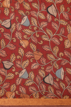 Image of Kalamkari Printed Saree