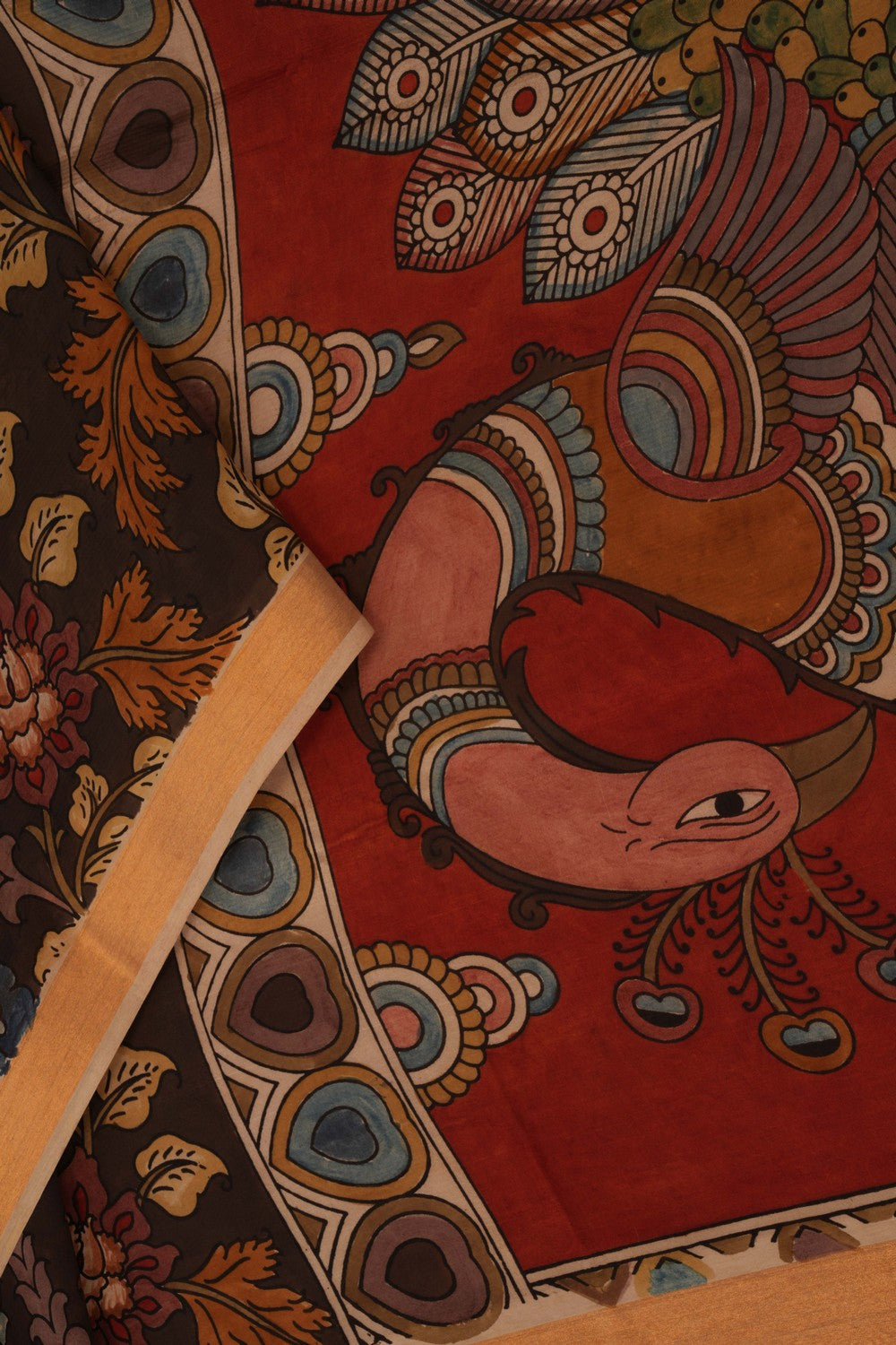 Kalamkari Printed Saree