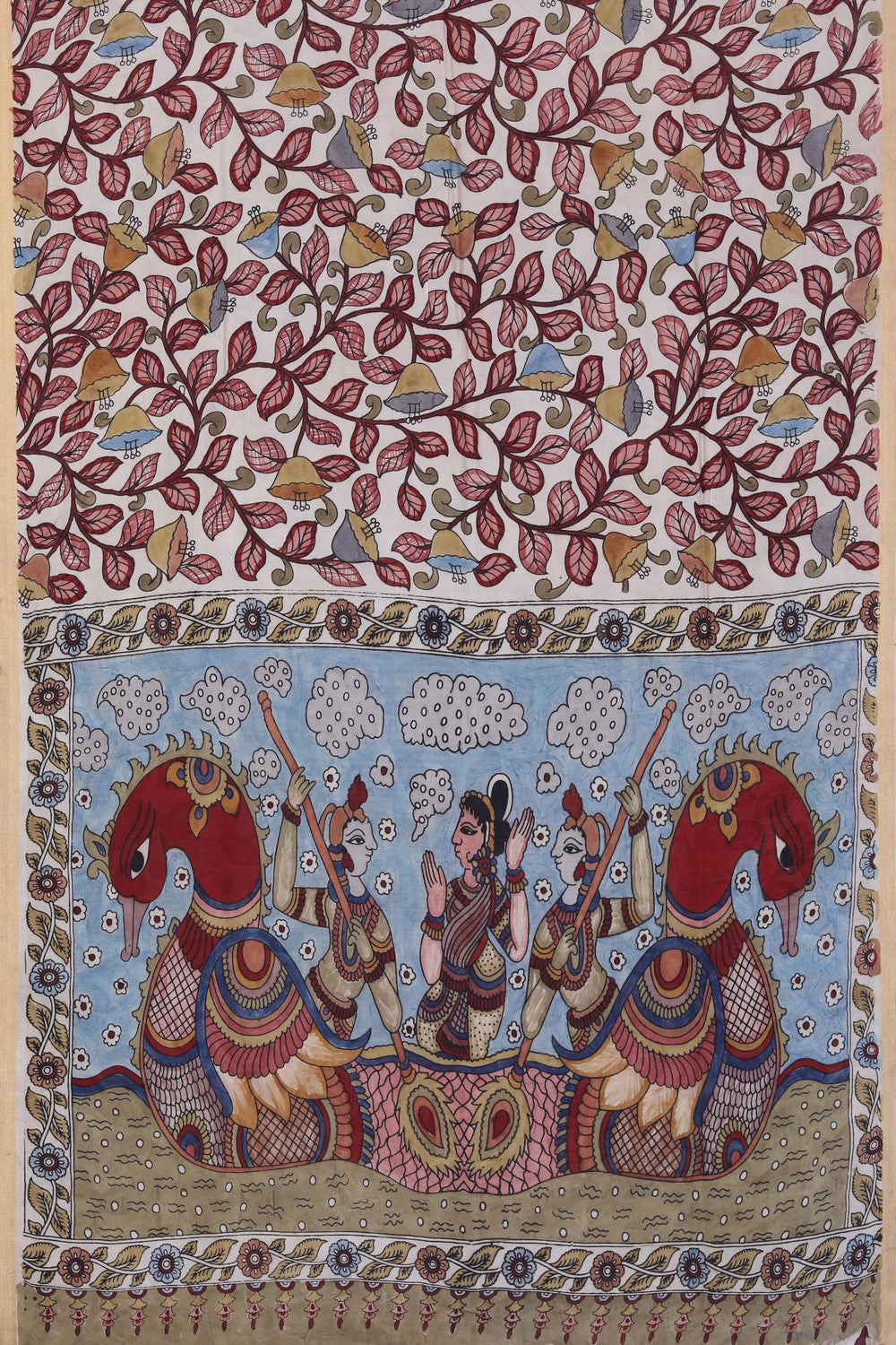 Kalamkari Printed Saree