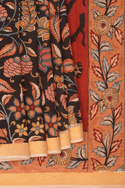 Image of Kalamkari Printed Saree