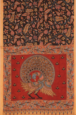Image of Kalamkari Printed Saree