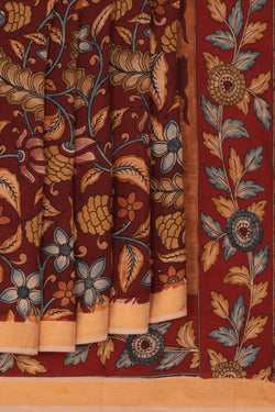 Image of Kalamkari Printed Saree