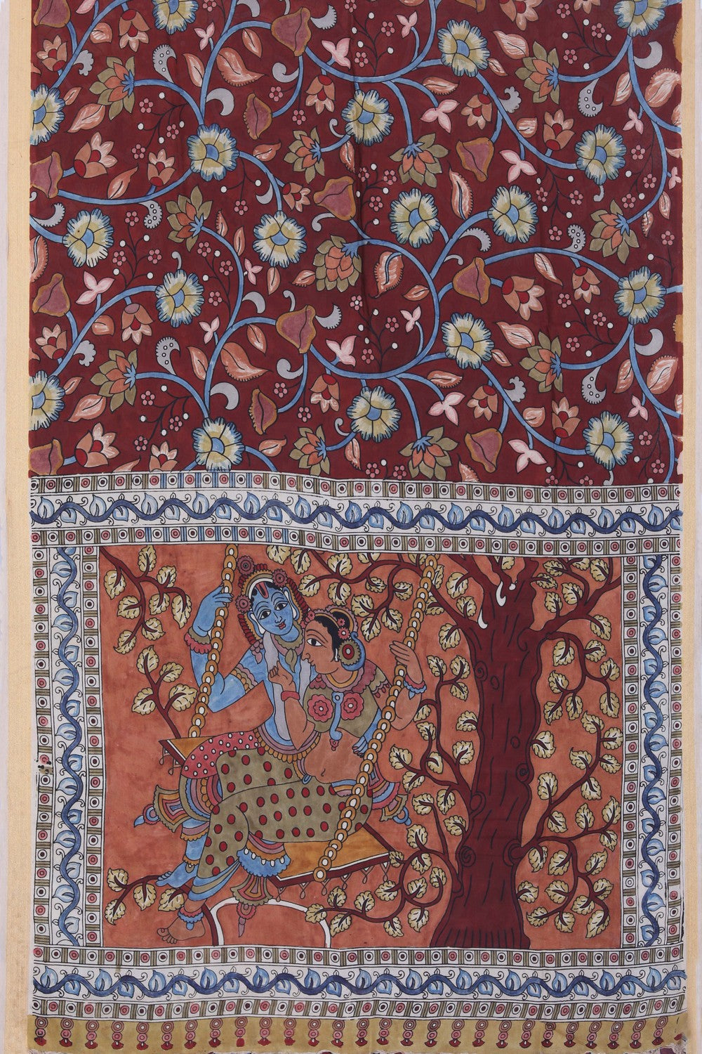 Kalamkari Printed Saree