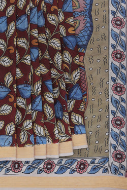 Image of Kalamkari Printed Saree