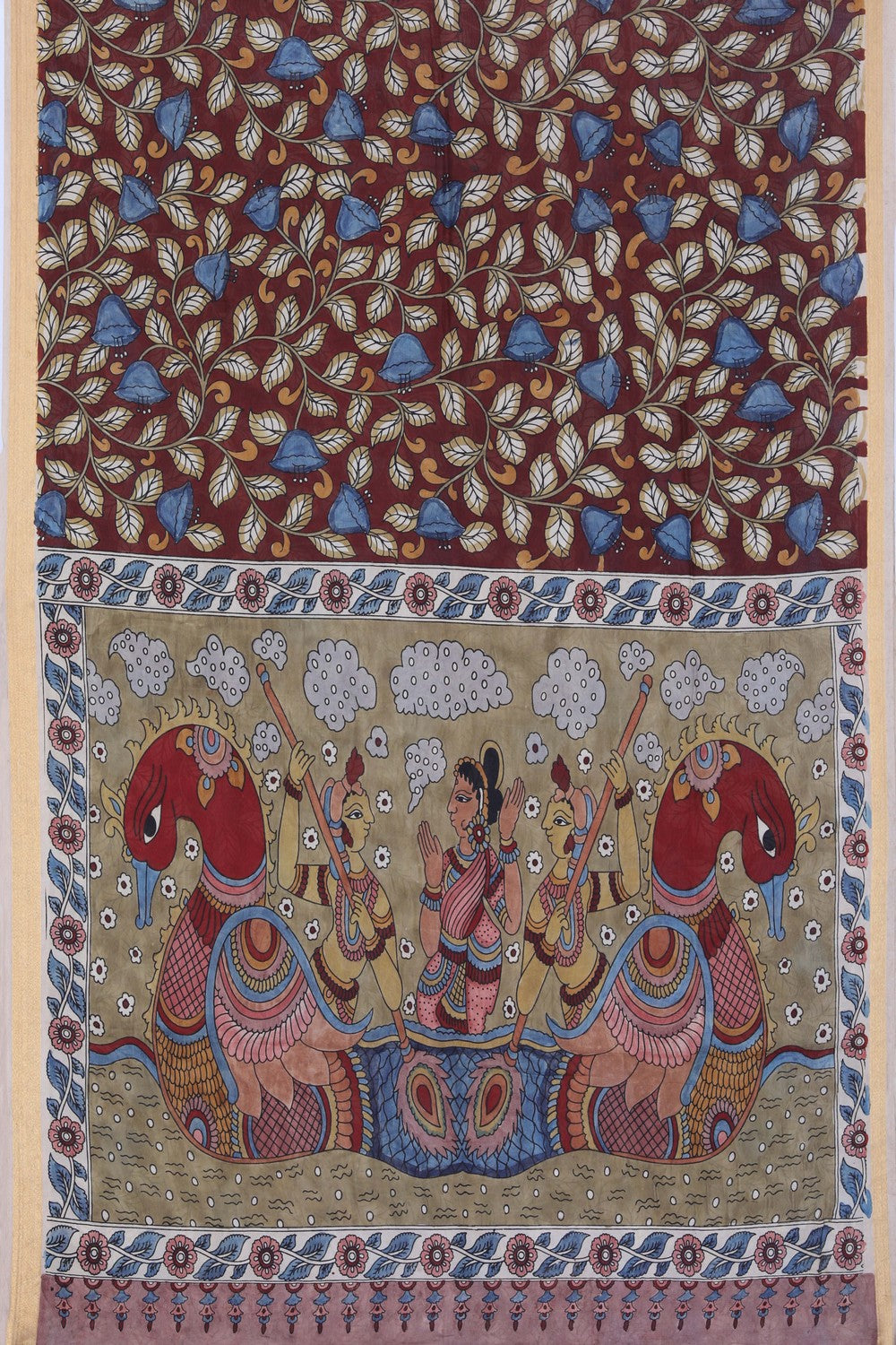 Kalamkari Printed Saree