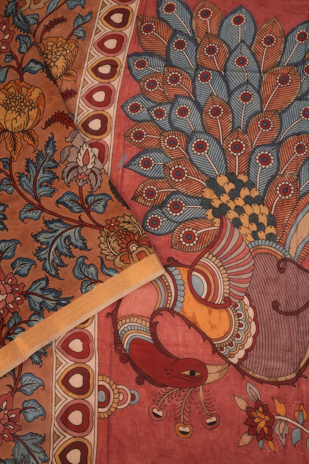 Kalamkari Printed Saree