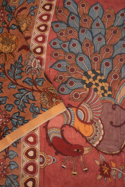 Image of Kalamkari Printed Saree