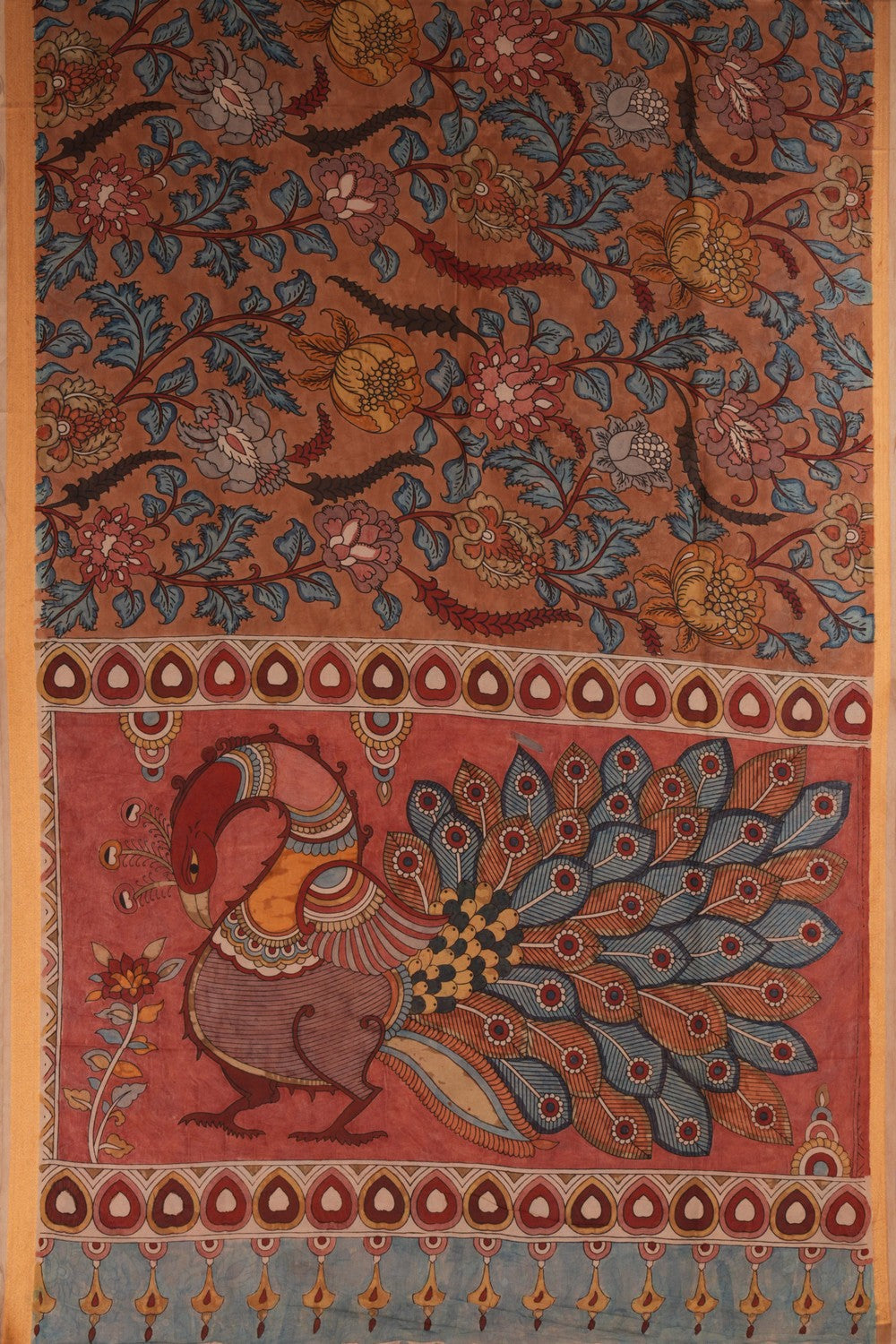 Kalamkari Printed Saree