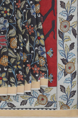 Image of Kalamkari Printed Saree