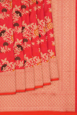 Image of Banarasi Katan Silk Brocade Saree