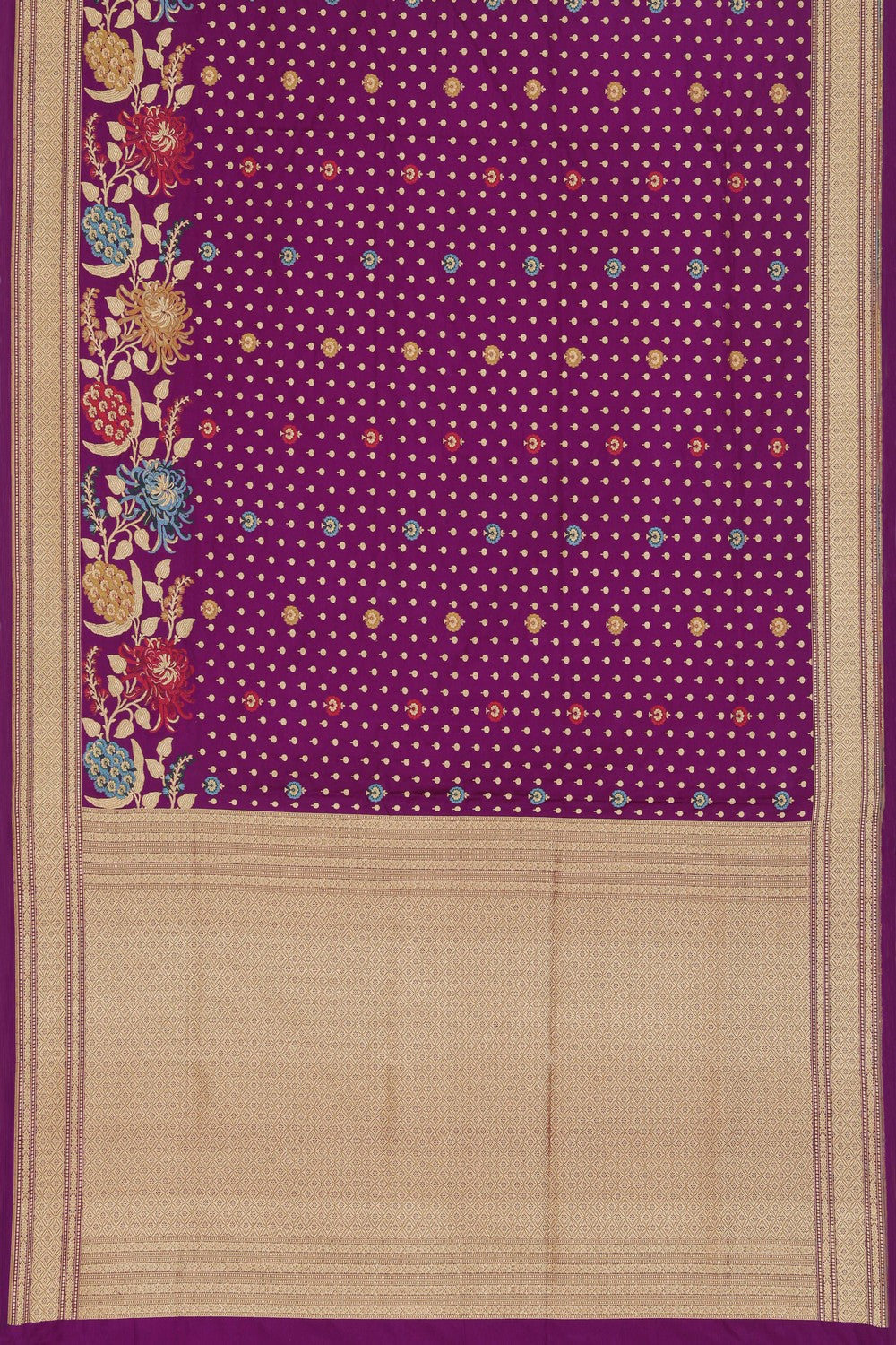 Image of Banarasi Katan Silk Brocade Saree