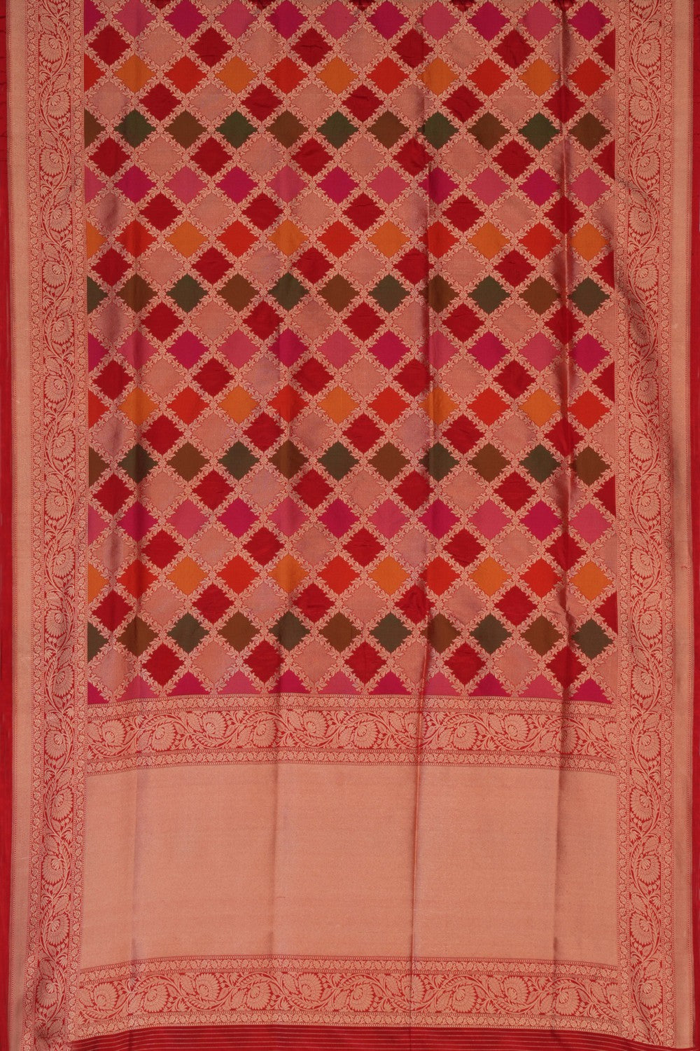 Banarasi Katan Silk Brocade Saree