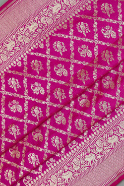 Image of Banarasi Katan Silk Brocade Saree