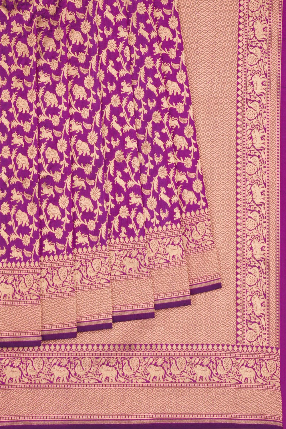 Banarasi Katan Silk Brocade Saree