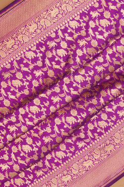 Image of Banarasi Katan Silk Brocade Saree