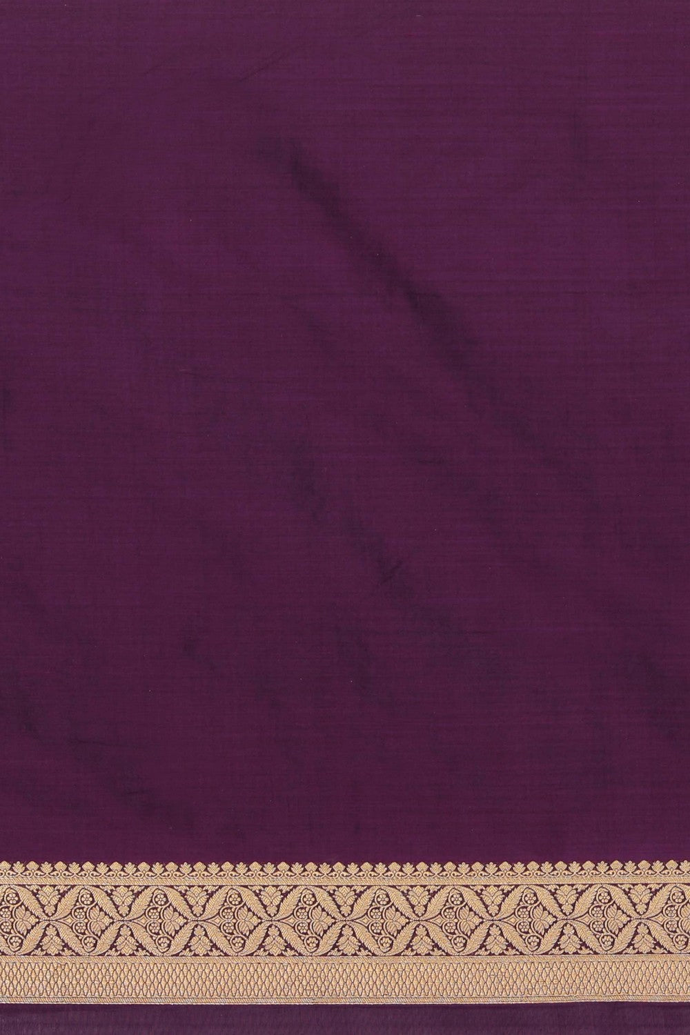 Banarasi Katan Silk Violet Saree