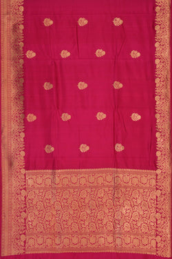 Image of Dupion Silk Pink Saree