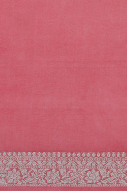 Image of Banarasi Georgette Pink Saree