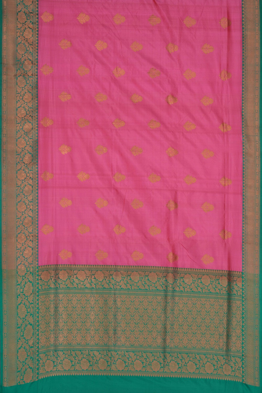 Banarasi Katan Silk Lotus Pink Saree