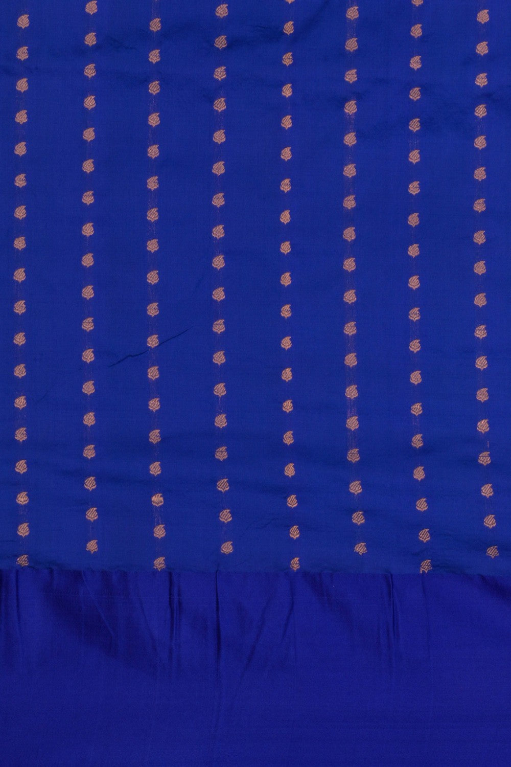 Image of Banarasi Katan Silk Blue Saree
