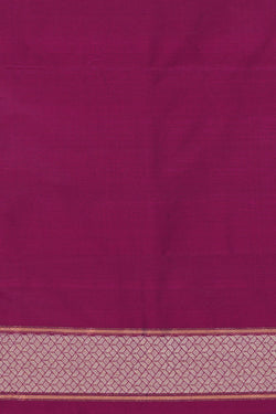 Image of Banarasi Silk Violet Saree