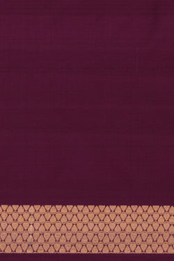 Image of Banarasi Silk Violet Saree