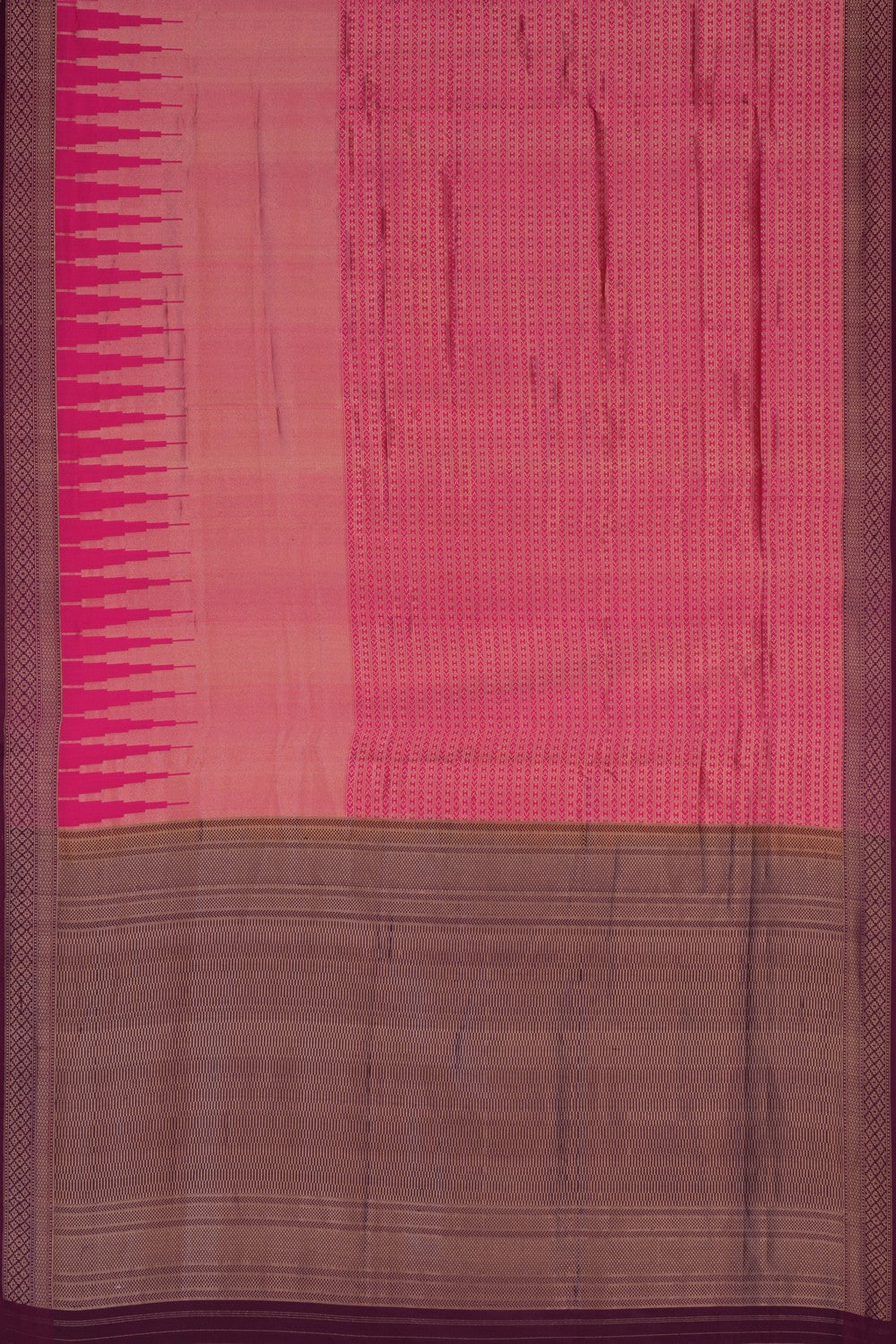 Banarasi Silk Pink Saree