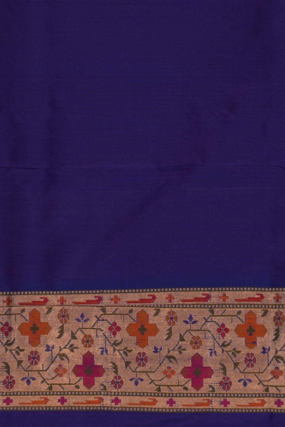 Banarasi Katan Silk Purple Saree