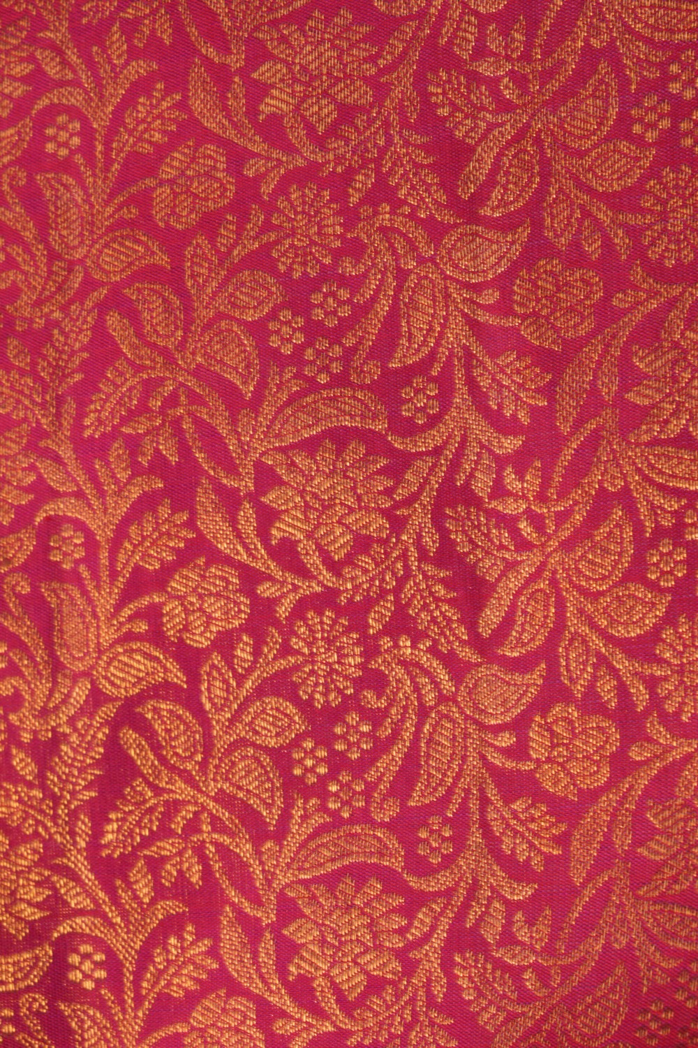 Image of Arani Silk Brocade Pink Saree