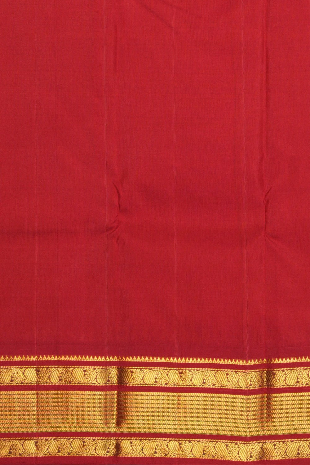 Image of Arani Silk Yellow Saree
